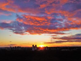Semana começa com tempo seco e temperaturas altas, mas há previsão de breve frente fria sem chuvas