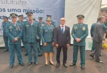 Policiais Militares do CPA-6 são condecorados em cerimônia durante aniversário de 189 anos da PMMS em Campo Grande