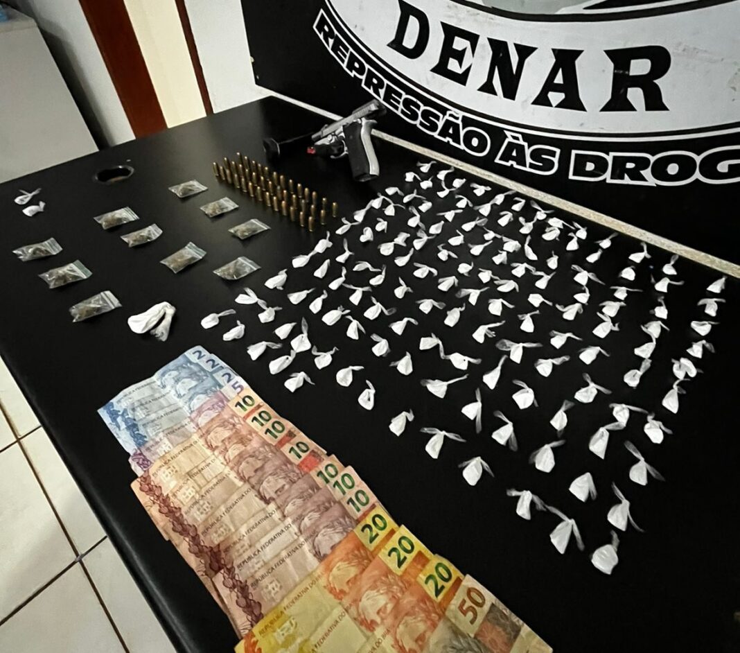 Polícia Civil prende três por tráfico de drogas e porte Polícia Civil prende três por tráfico de drogas e porte ilegal de arma de fogo em Campo Grande