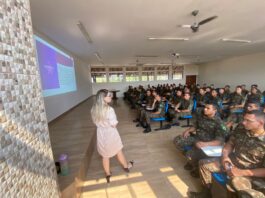 Polícia Civil realiza palestra no 47º Batalhão de Infantaria do Exército de Coxim Polícia Civil realiza palestra no 47º Batalhão de Infantaria do Exército de Coxim