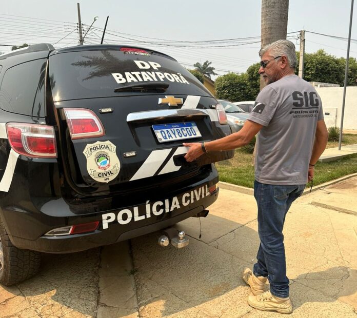 Homem é preso pela Polícia Civil em Batayporã, por descumprir medida protetiva de urgência