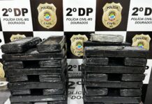 Polícia Civil prende homem transportando 31 kg de maconha no Jardim Guaicurus em Dourados Polícia Civil prende homem transportando 31 kg de maconha no Jardim Guaicurus em Dourados