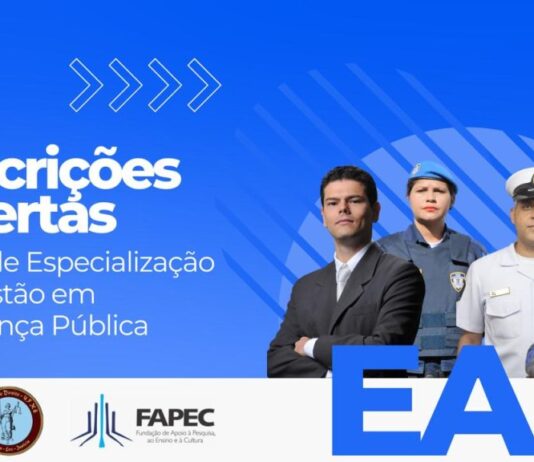 UFMS disponibiliza 350 vagas de Especialização para profissionais da Segurança Pública UFMS disponibiliza 350 vagas de Especialização para profissionais da Segurança Pública