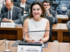 Mara Caseiro comemora obra de revitalização do aeroporto de Naviraí Mara Caseiro comemora obra de revitalização do aeroporto de Naviraí