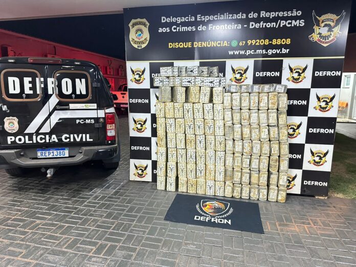 Polícia Civil apreende 500 kg de drogas em Ponta Porã