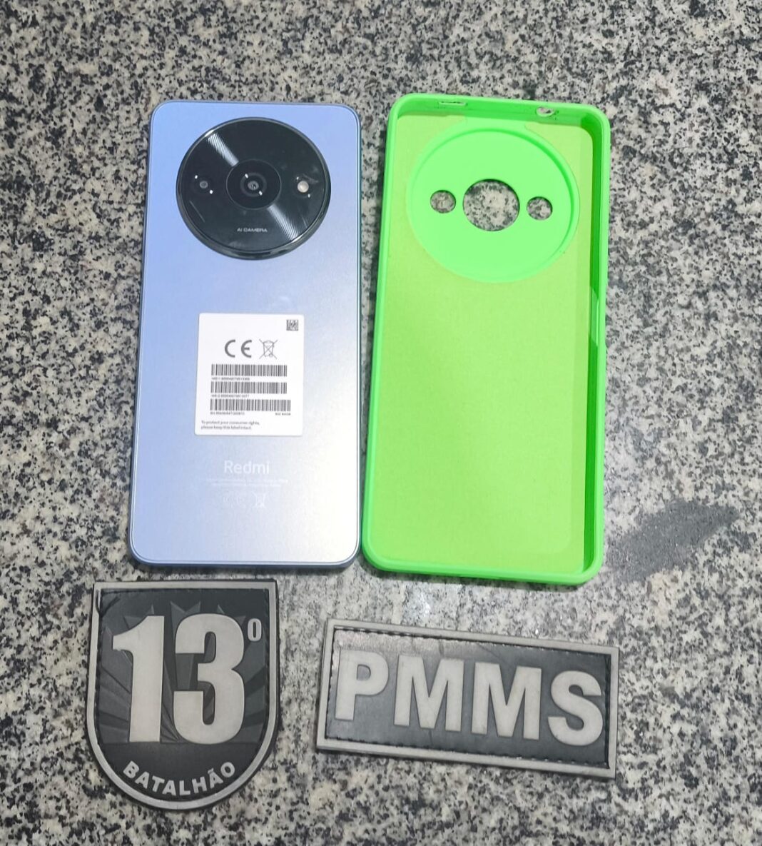 Polícia Militar prende homem em flagrante por furto de celular em inocência