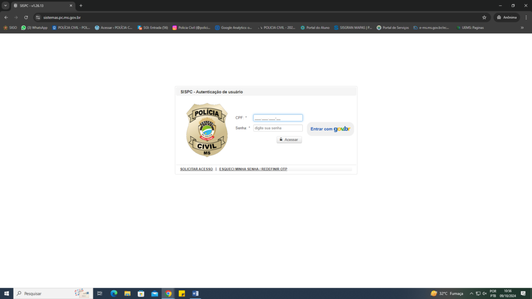 Policiais Civis devem realizar atualização cadastral do SISPC Policiais Civis devem realizar atualização cadastral do SISPC