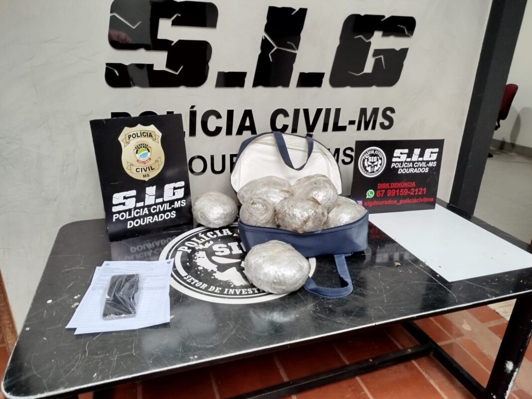 Polícia Civil apreende drogas em bairro de Dourados