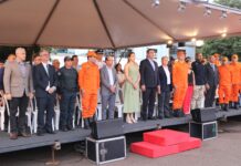 Delegado-Geral participa de cerimônia de formatura de 168 novos soldados do Corpo de Bombeiros Delegado-Geral participa de cerimônia de formatura de 168 novos soldados do Corpo de Bombeiros