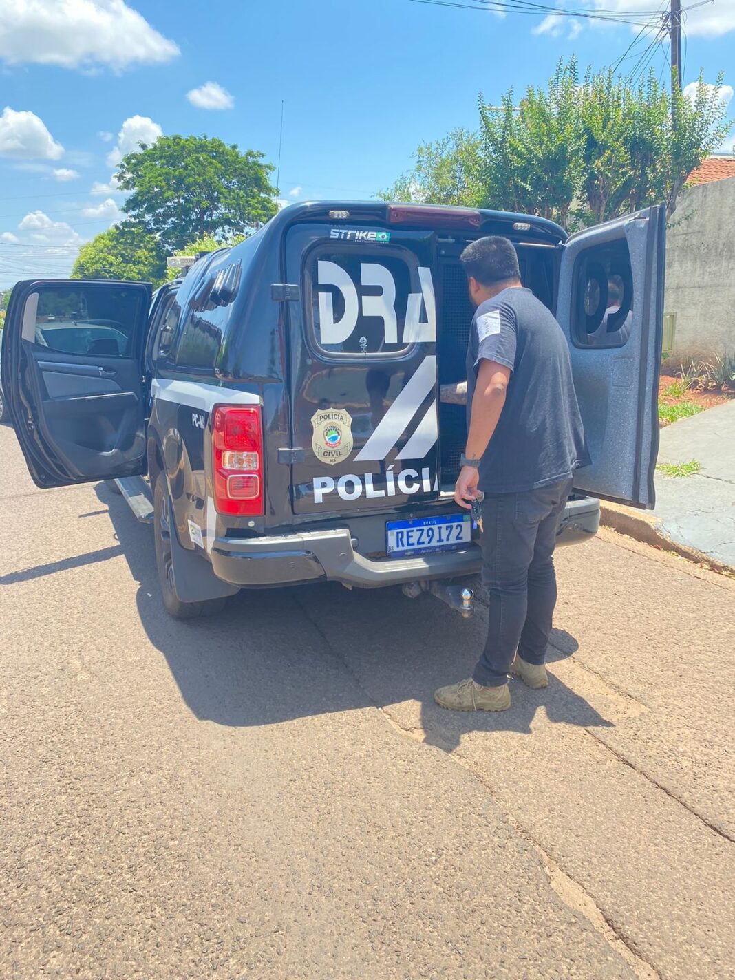 Polícia Civil cumpre mandado de prisão de regressão de regime Polícia Civil cumpre mandado de prisão de regressão de regime durante Operação RENORCRIM