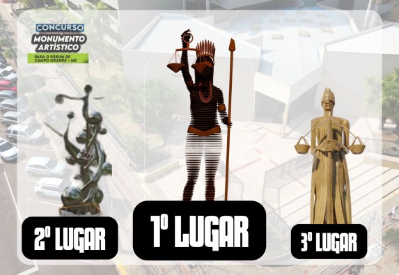 Conheça os ganhadores do concurso do monumento do Fórum de Conheça os ganhadores do concurso do monumento do Fórum de Campo Grande
