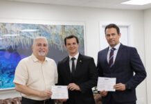 Presidente do TJ recebe convite de presidente eleito da ASMMP Presidente do TJ recebe convite de presidente eleito da ASMMP