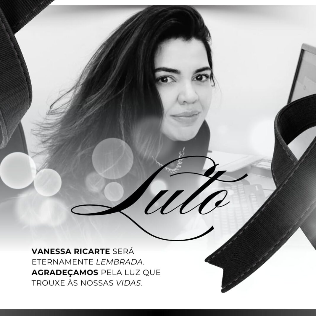 Nota de pesar pelo feminicídio da jornalista Vanessa Ricarte - Câmara Municipal de Campo Grande