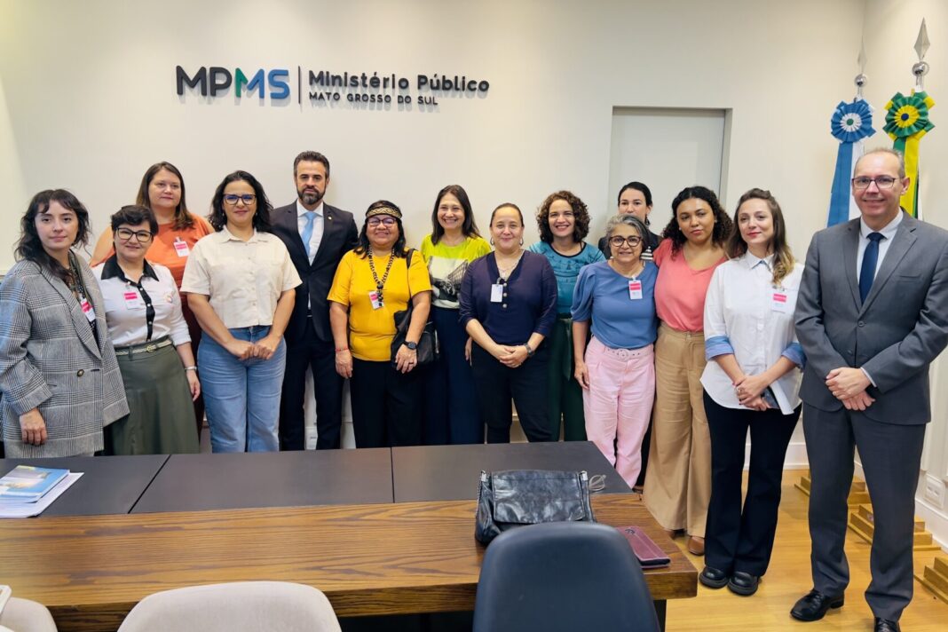 Vereadora Luiza e movimentos de mulheres vão ao MPMS debater falhas na rede de proteção às vítimas de violência - Câmara Municipal de Campo Grande