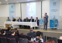 Aula inaugural: Presidente do TJ destaca ética e experiência em palestra para acadêmicos Imagem notícia Aula inaugural: Presidente do TJ destaca ética e experiência em palestra para acadêmicos