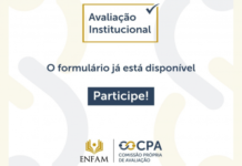 Pesquisa de avaliação da Enfam inicia e formulário estará disponível até 31 de março Pesquisa de avaliação da Enfam inicia e formulário estará disponível até 31 de março