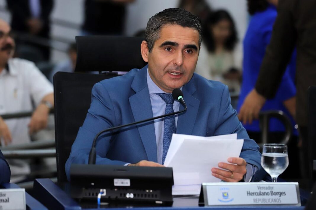 Vereador Herculano Borges solicita sinalização viária na Avenida Bom Pastor para aumentar segurança no trânsito - Câmara Municipal de Campo Grande