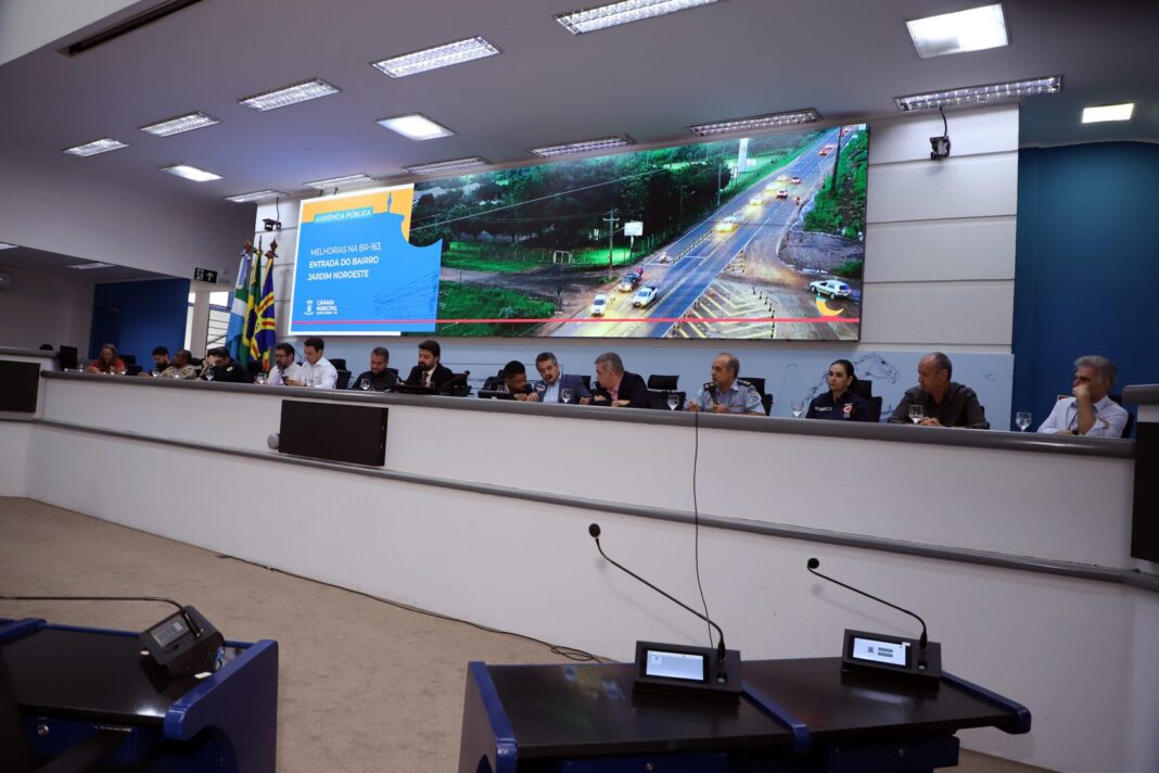 Vereadores terão esforço coletivo para conseguir melhorias na BR-163, na entrada do Jardim Noroeste - Câmara Municipal de Campo Grande