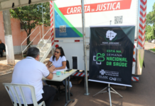 Comitê Estadual de Saúde divulga plataforma do Cejusc e orienta população de Corguinho Imagem notícia Comitê Estadual de Saúde divulga plataforma do Cejusc e orienta população de Corguinho