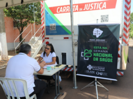 Comitê Estadual de Saúde divulga plataforma do Cejusc e orienta população de Corguinho Imagem notícia Comitê Estadual de Saúde divulga plataforma do Cejusc e orienta população de Corguinho