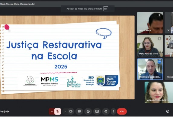 Corumbá e Ladário em ação no Programa Justiça Restaurativa na Corumbá e Ladário em ação no Programa Justiça Restaurativa na Escola