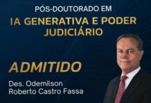 Desembargador do TJMS inicia pós-doutorado na USP com projeto focado no uso da IA pelo Judiciário Imagem notícia Desembargador do TJMS inicia pós-doutorado na USP com projeto focado no uso da IA pelo Judiciário