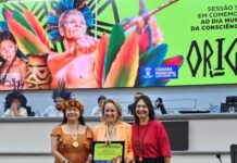 Juíza auxiliar da Corregedoria recebe outorga na Câmara Municipal de Campo Grande Imagem notícia Juíza auxiliar da Corregedoria recebe outorga na Câmara Municipal de Campo Grande