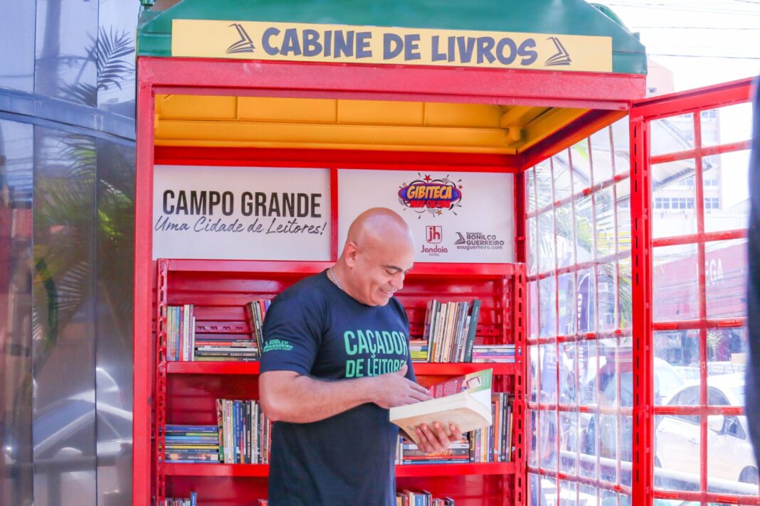 No Dia Mundial do Livro, vereador Ronilço Guerreiro celebra expansão do maior projeto de incentivo à leitura do Brasil - Câmara Municipal de Campo Grande