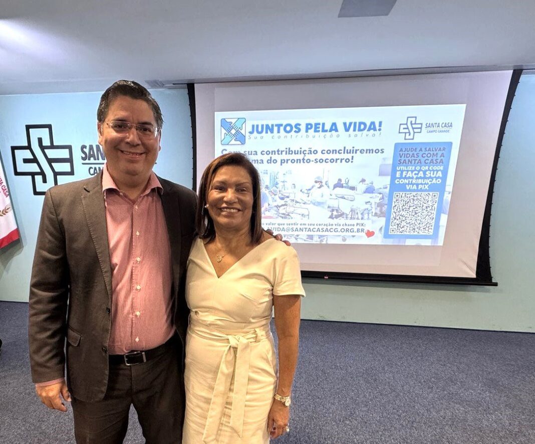 Vereador Dr. Victor Rocha participa do lançamento da campanha “Juntos Pela Vida” para reforma do Pronto-Socorro da Santa Casa - Câmara Municipal de Campo Grande