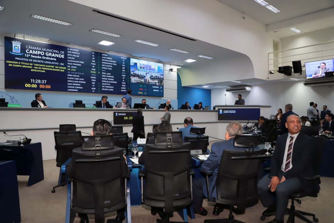 Vereadores votam três projetos na sessão de terça-feira - Câmara Municipal de Campo Grande