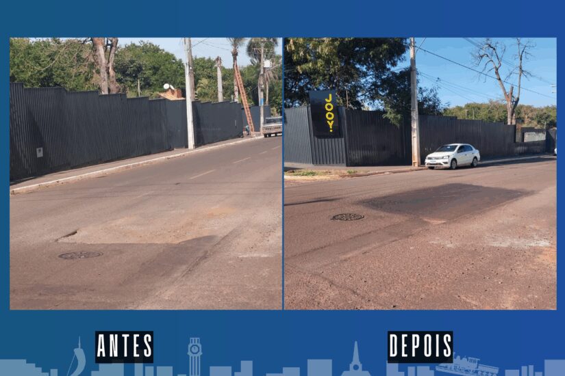 Após solicitação do vereador Marquinhos Trad, Prefeitura realiza operação tapa-buraco Após solicitação do vereador Marquinhos Trad, Prefeitura realiza operação tapa-buraco na Vila Vilas Boas - Câmara Municipal de Campo Grande