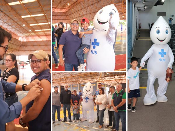 Câmara reforça importância da vacinação contra Influenza com presença no Câmara reforça importância da vacinação contra Influenza com presença no Dia D da campanha - Câmara Municipal de Campo Grande