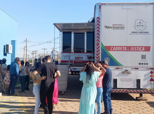 Em Santa Rita do Pardo, Carreta da Justiça presta serviços para mais de 200 cidadãos Imagem notícia Em Santa Rita do Pardo, Carreta da Justiça presta serviços para mais de 200 cidadãos