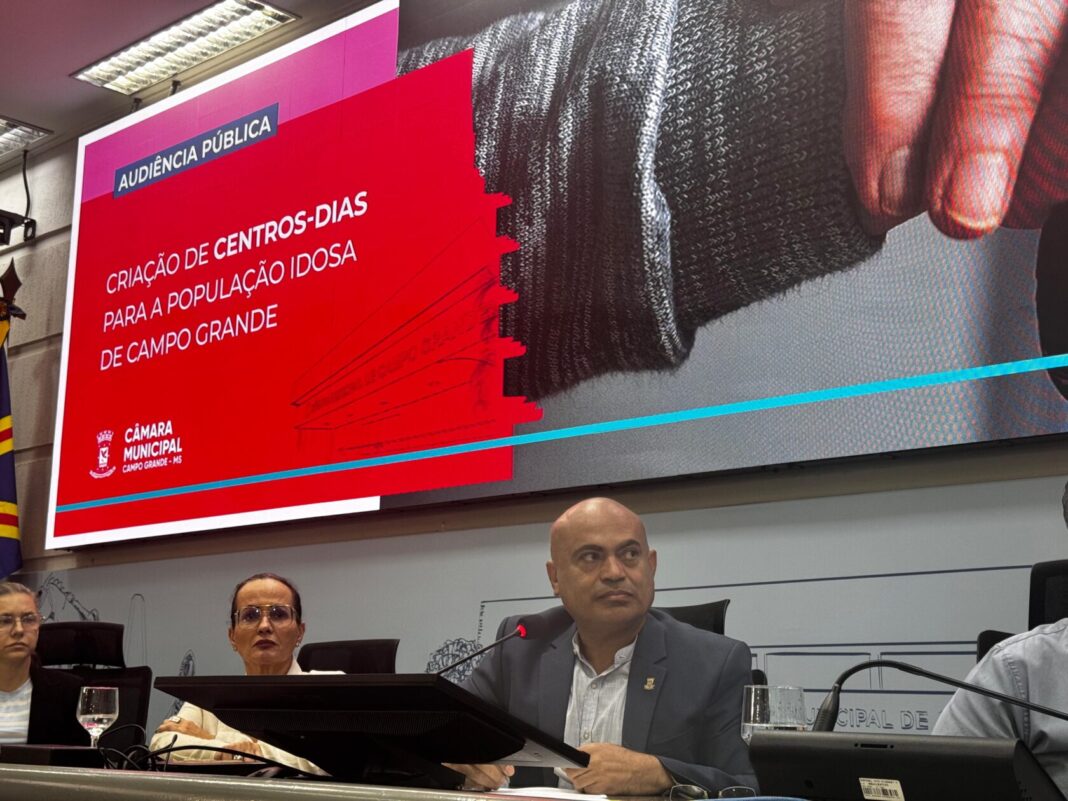 Em audiência pública sobre Centro-Dia, Ronilço Guerreiro pede ações concretas do poder público para os idosos de Campo Grande - Câmara Municipal de Campo Grande