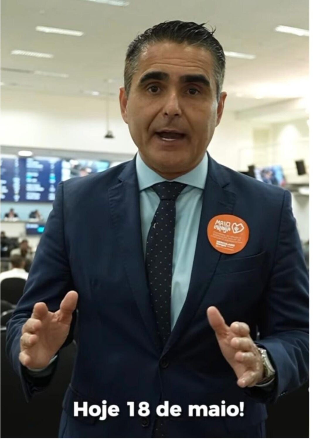 Maio Laranja: Herculano Borges reforça compromisso permanente na luta contra o abuso infantil - Câmara Municipal de Campo Grande