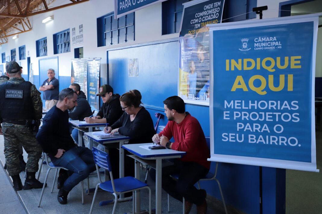 Mutirão "Todos em Ação" mobiliza milhares no Santa Emília com presença ativa da Câmara CG - Câmara Municipal de Campo Grande