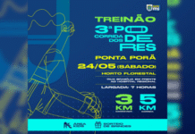 Ponta Porã recebe treinão da 3ª Corrida dos Poderes no dia 24 de maio Imagem notícia Ponta Porã recebe treinão da 3ª Corrida dos Poderes no dia 24 de maio