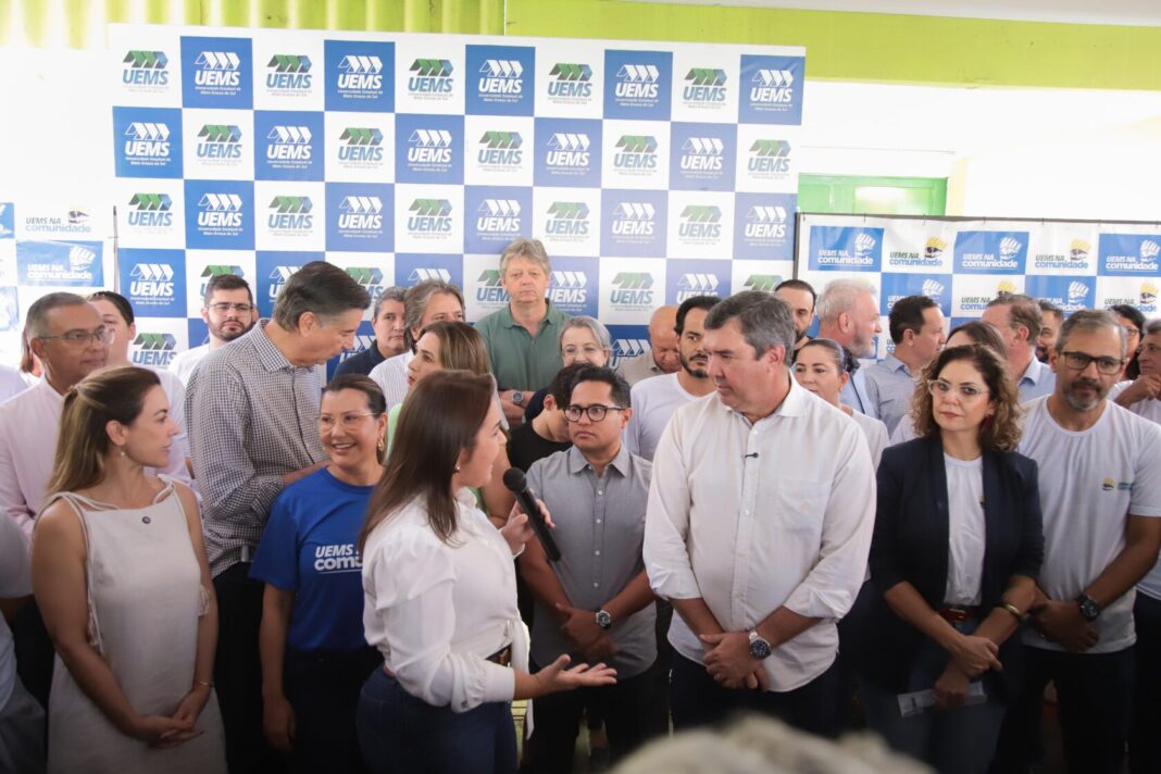 Presidente Papy participa do UEMS na Comunidade, no bairro São Conrado - Câmara Municipal de Campo Grande