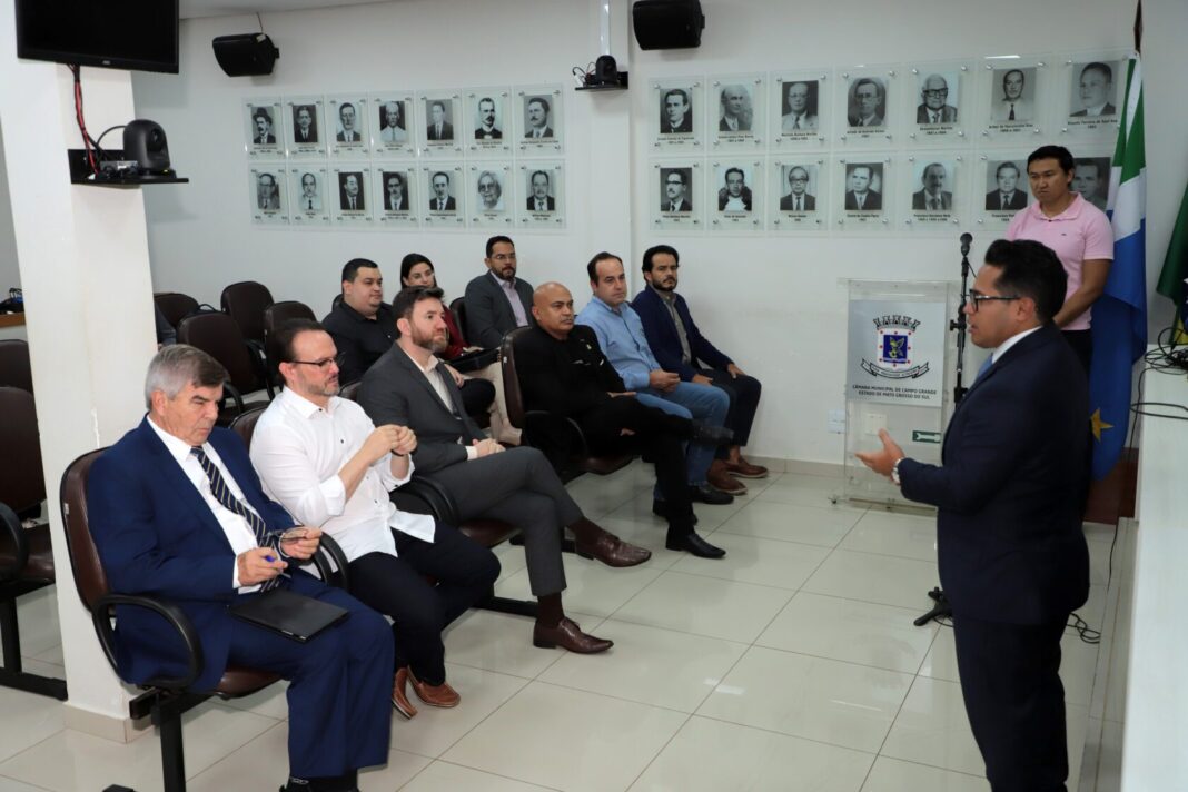 Ronilço Guerreiro participa de reunião sobre Corredor Bioceânico e destaca potencial para geração de emprego e renda - Câmara Municipal de Campo Grande