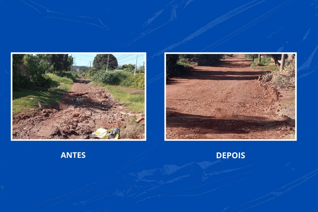 Rua Salomão Abdala recebe patrolamento após solicitação de moradora e atuação do vereador Clodoilson Pires - Câmara Municipal de Campo Grande