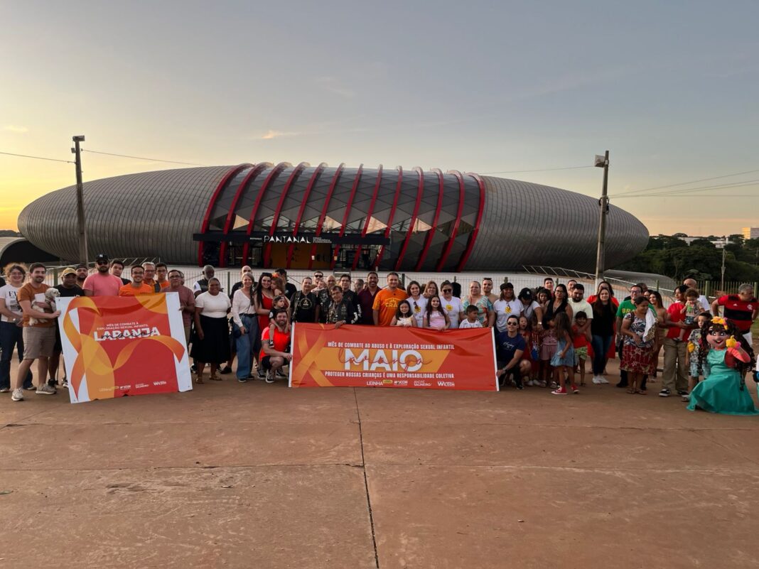 Vereador Leinha realiza carreata do Maio Laranja em Campo Grande - Câmara Municipal de Campo Grande