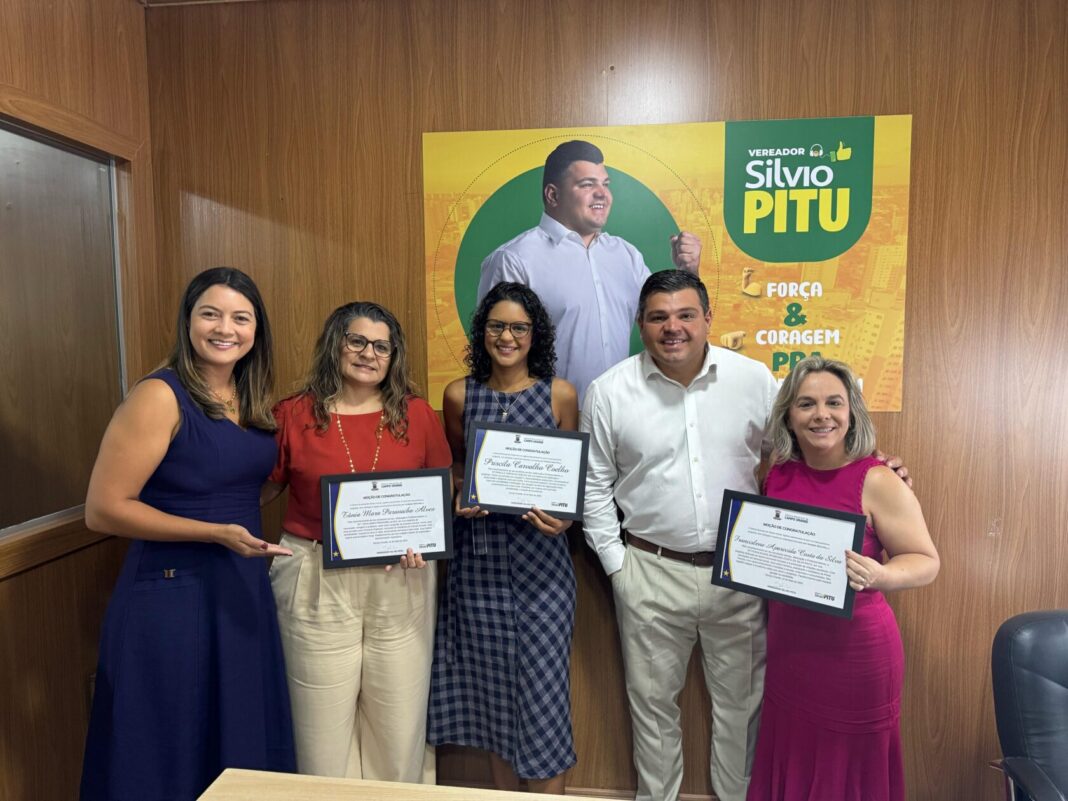 Vereador Silvio Pitu entrega Moções de Congratulação a mulheres que transformam vidas em Campo Grande - Câmara Municipal de Campo Grande