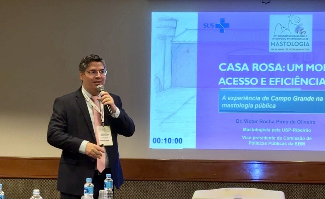 Casa Rosa brilha no maior congresso de mastologia do Brasil e defende políticas públicas para salvar vidas - Câmara Municipal de Campo Grande