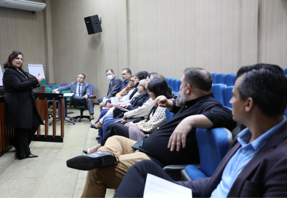 Judiciário discute impactos da antecipação da conclusão do Ensino Médio Imagem notícia Judiciário discute impactos da antecipação da conclusão do Ensino Médio com representantes da educação