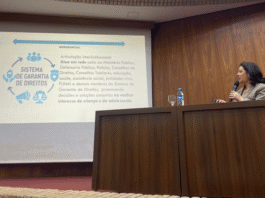 Magistrada destaca frentes de atuação do Judiciário em evento sobre 35 anos do ECA Imagem notícia Magistrada destaca frentes de atuação do Judiciário em evento sobre 35 anos do ECA