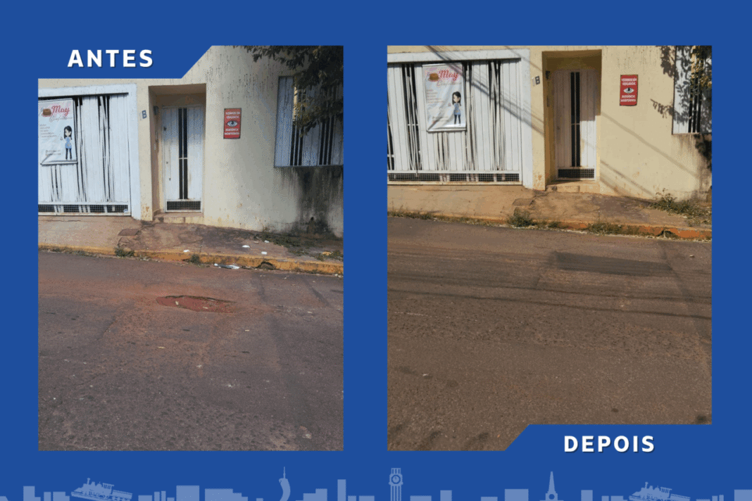 Vereador Marquinhos Trad garante tapa-buraco no Jardim Jóquei Club - Câmara Municipal de Campo Grande