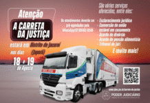 Carreta da Justiça chega ao município de Japorã Imagem notícia Carreta da Justiça chega ao município de Japorã
