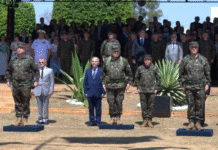 Presidente do TJMS participa da cerimônia de passagem de comando do CMO Imagem notícia Presidente do TJMS participa da cerimônia de passagem de comando do CMO