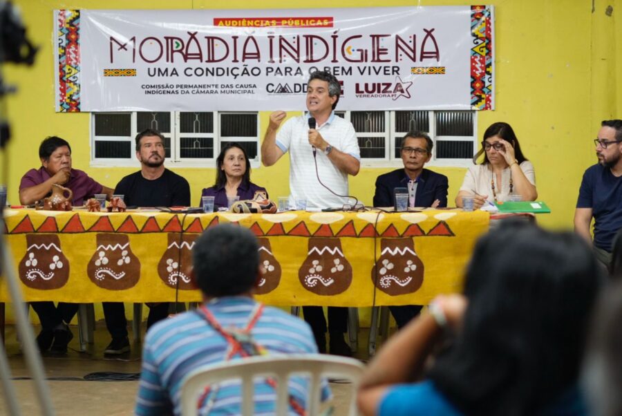 Em audiência na Aldeia Água Bonita, Landmark reforça demandas por Em audiência na Aldeia Água Bonita, Landmark reforça demandas por moradia e políticas públicas para indígenas - Câmara Municipal de Campo Grande