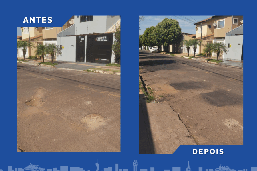 Indicação do vereador Marquinhos Trad garante reparos na Rua São Indicação do vereador Marquinhos Trad garante reparos na Rua São Remo - Câmara Municipal de Campo Grande